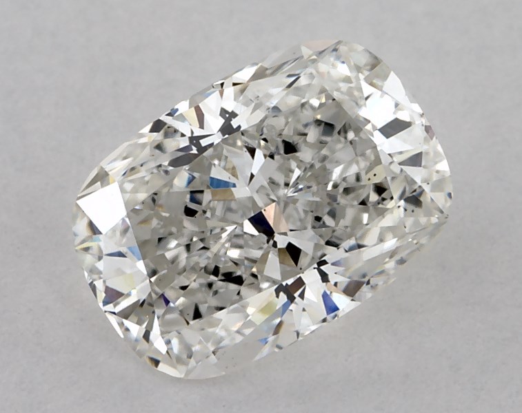 0.9 carat cushion diamond, F SI1