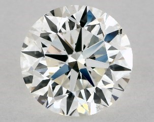 1.00 Carat I-SI1 Good Cut Round Diamond