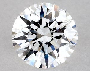 0.44 Carat E-VVS1 Excellent Cut Round Diamond