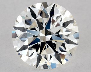 0.78 Carat H-VVS2 Excellent Cut Round Diamond