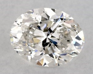 1.00 Carat H-VVS2 Oval Cut Diamond