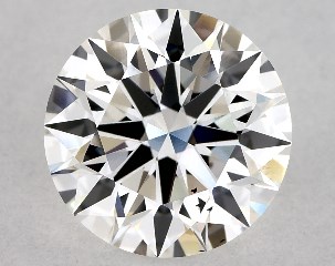 Lab-Created 2.10 Carat E-SI1 Excellent Cut Round Diamond
