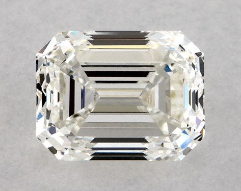 GIA 1.00 Carat H-VS2 Emerald Cut Diamond