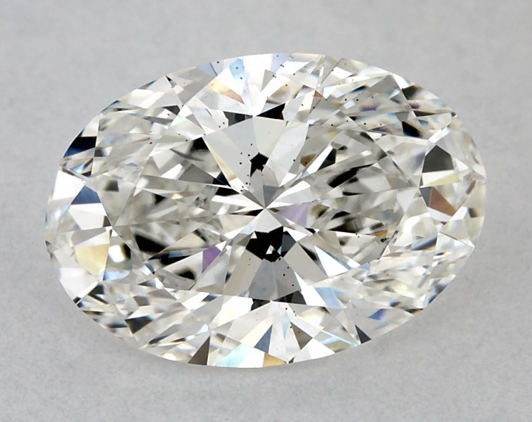 1.45 carat oval diamond, G VS1
