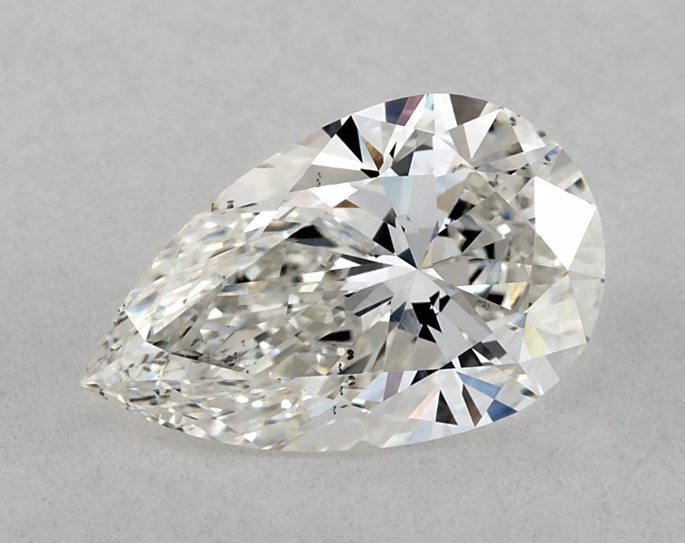 1.37 carat pear diamond, G VS2