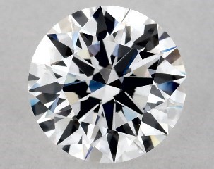 Lab-Created 1.08 Carat D-VS1 Excellent Cut Round Diamond