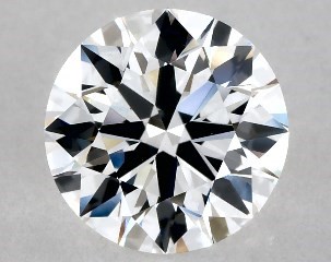 Lab-Created 1.02 Carat D-VVS2 Excellent Cut Round Diamond