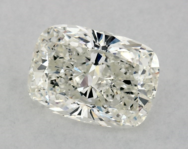1.34 carat cushion diamond, G VS2