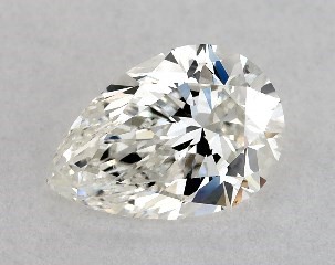1.00 Carat H-VS2 Pear Shaped Diamond