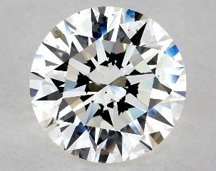 4.01 Carat H-SI1 Excellent Cut Round Diamond