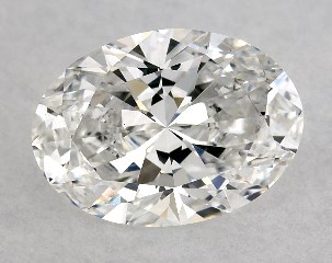 Lab-Created 1.54 Carat E-VS1 Oval Cut Diamond