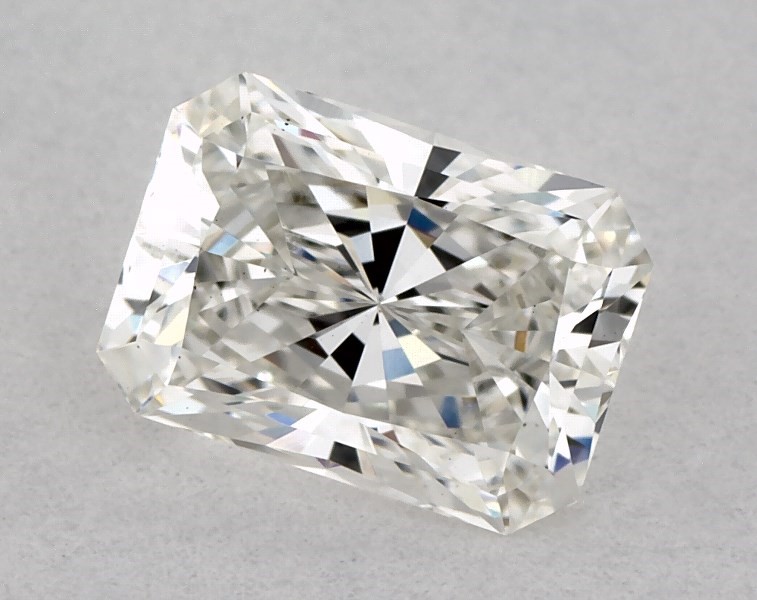 0.81 carat radiant diamond, I VS2