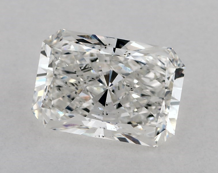 1.79 carat radiant diamond, F SI1