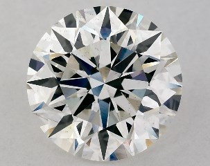 Lab-Created 2.00 Carat G-SI1 Excellent Cut Round Diamond