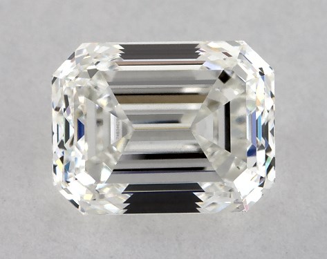 GIA 1.00 Carat H-VS1 Emerald Cut Diamond