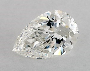 1.01 Carat H-VVS2 Pear Shaped Diamond