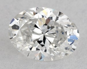 0.30 Carat F-SI1 Oval Cut Diamond