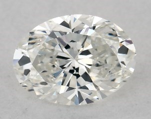 0.32 Carat G-SI1 Oval Cut Diamond