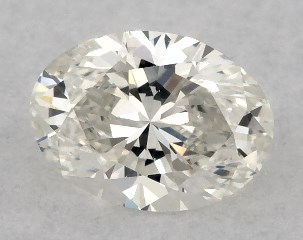 0.30 Carat H-SI1 Oval Cut Diamond
