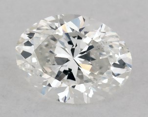 0.30 Carat F-SI1 Oval Cut Diamond