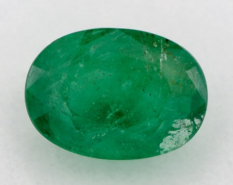 2.41 Carat Oval Natural Green Emerald