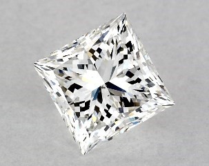 1.01 Carat G-SI1 Princess Cut Diamond