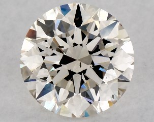 1.01 Carat K-SI1 Excellent Cut Round Diamond