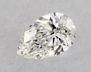 1.00 Carat G-VS1 Pear Shaped Diamond
