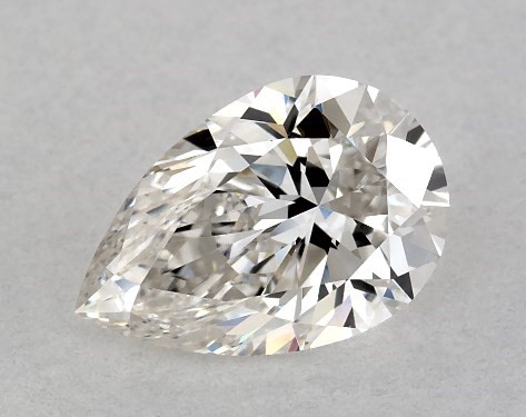 GIA 1.03 Carat H-IF Very Good Cut Pear Diamond