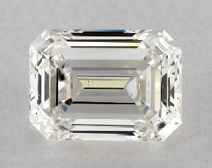 1.00 Carat I-VS2 Emerald Cut Diamond