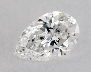 0.30 Carat E-SI2 Pear Shaped Diamond