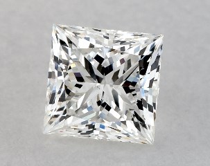 1.00 Carat G-SI1 Princess Cut Diamond
