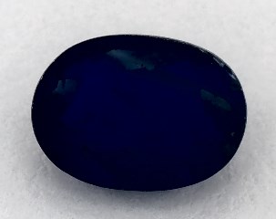 1.03 carat Oval Natural Blue Sapphire