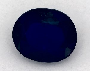 0.86 carat Oval Natural Blue Sapphire