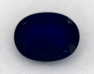 1.05 carat Oval Natural Blue Sapphire