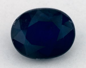 0.81 carat Oval Natural Blue Sapphire