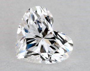 0.30 Carat E-SI2 Heart Shaped Diamond