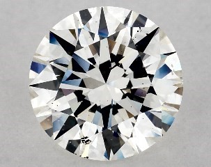 2.01 Carat I-SI1 Excellent Cut Round Diamond
