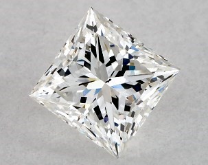 0.31 Carat G-SI1 Princess Cut Diamond