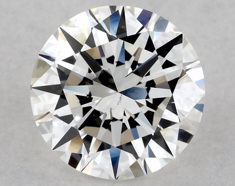 GIA 1.00 Carat H-VS2 Excellent Cut Round Diamond