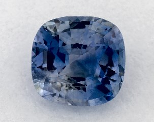 1.01 carat Cushion Natural Blue Sapphire