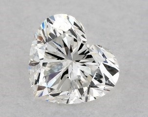 0.30 Carat F-SI2 Heart Shaped Diamond