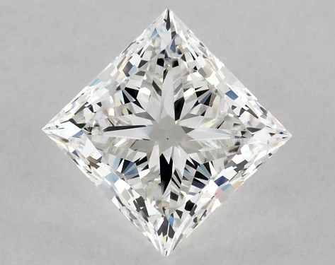 GIA 1.01 Carat G-VS1 Ideal Cut Princess Diamond
