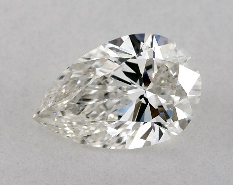 GIA 0.70 Carat G-VS1 Ideal Cut Pear Diamond