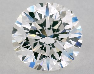 1.08 Carat E-SI1 Very Good Cut Round Diamond