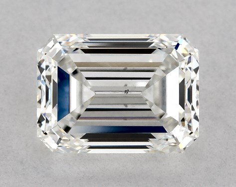 GIA 1.04 Carat H-VS2 Emerald Cut Diamond