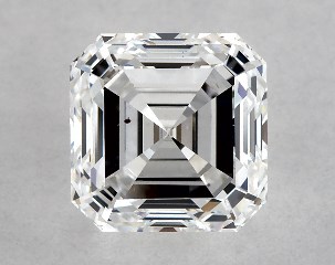 1.01 Carat D-SI1 Asscher Cut Diamond