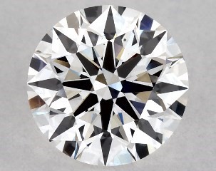 Lab-Created 1.05 Carat F-VS2 Excellent Cut Round Diamond