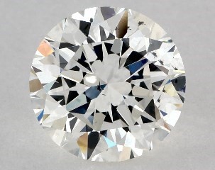 1.51 Carat H-SI1 Very Good Cut Round Diamond