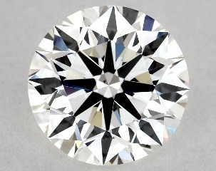 1.00 Carat H-VS2 Excellent Cut Round Diamond
